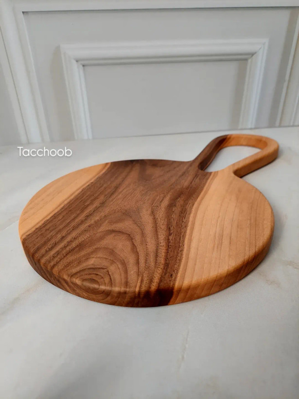 تخته گوشت و تخته سرو چوبی