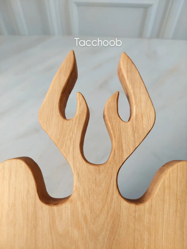 تخته گوشت و تخته سرو چوبی